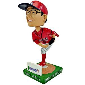 Vance Worley Jersey Shore Lakewood BlueClaws Bobblehead Promotional